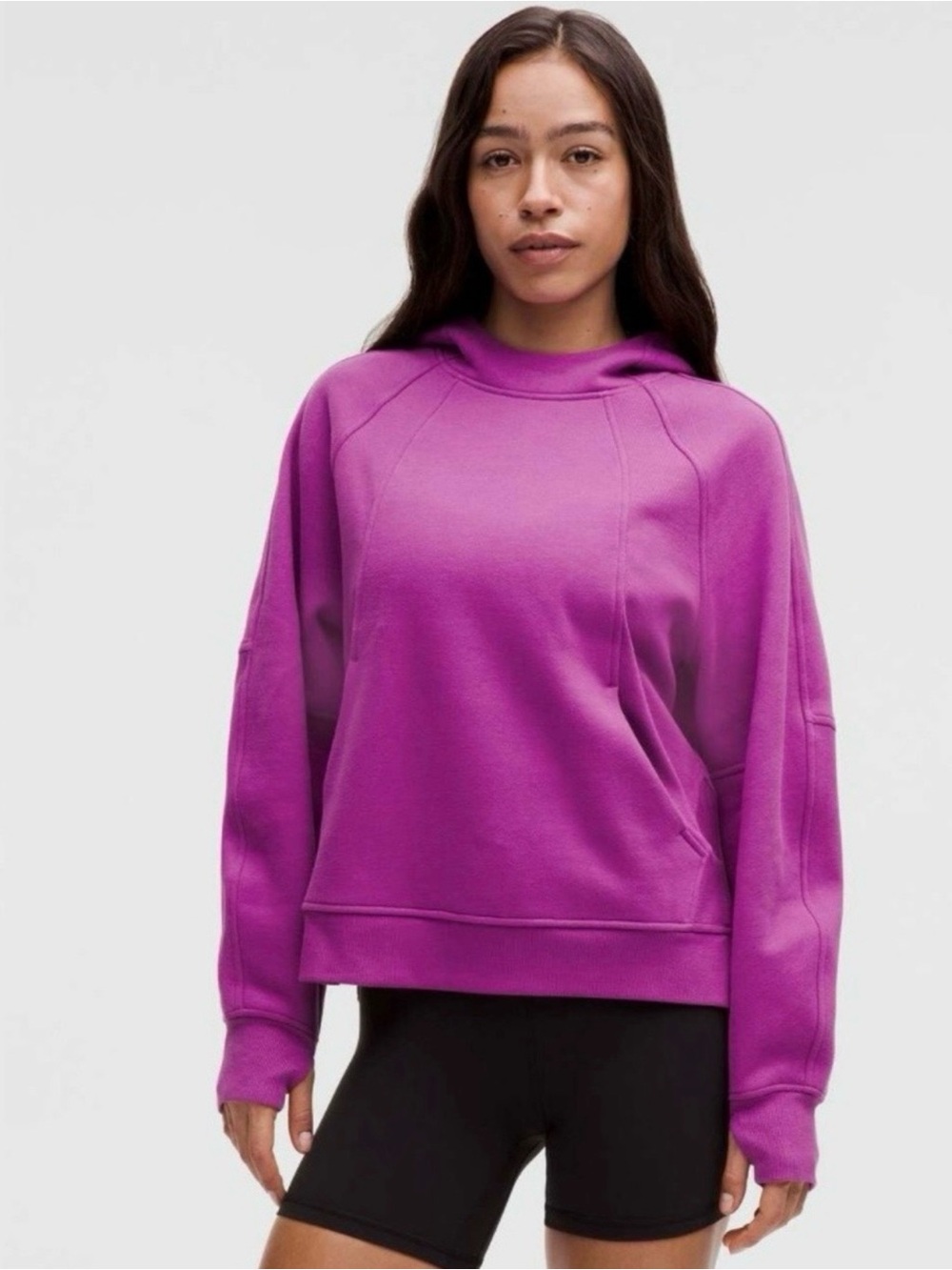 lululemon athletica Scuba Hoodie Vivid Plum XL